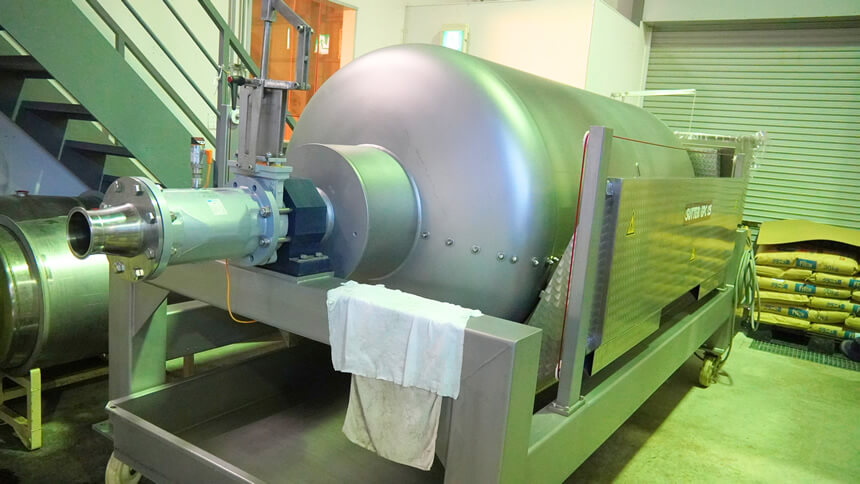 ぶどう果汁 プレス機 圧搾