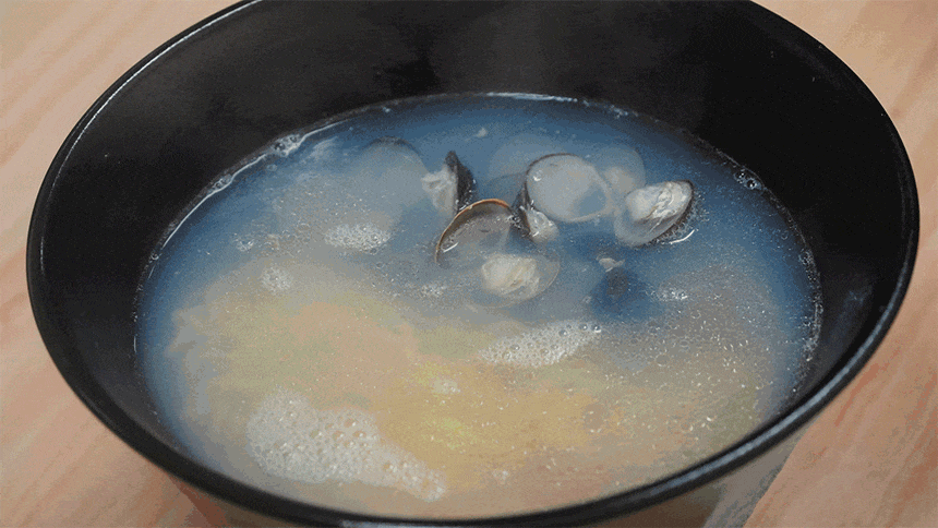 しじみラーメン ネギ メンマ トッピング
